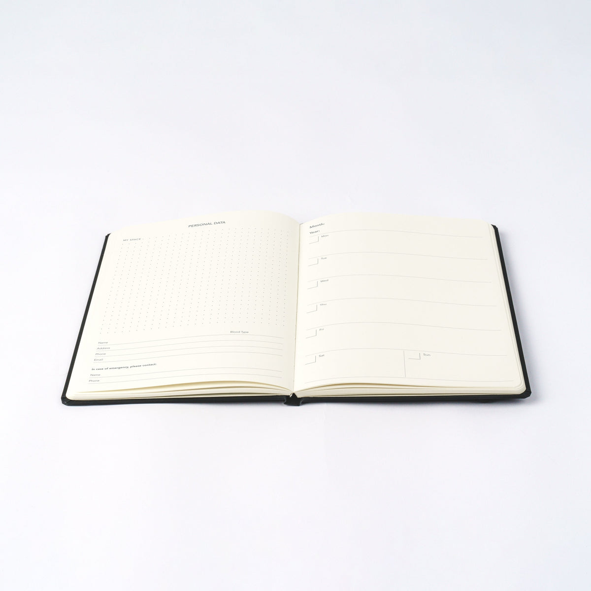 Jumble & Co. Moodler A5 Week to View Undated Diary
