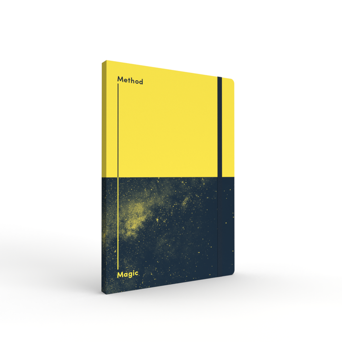 Jumble & Co. - Method & Magic Notebook, A5 - Yellow