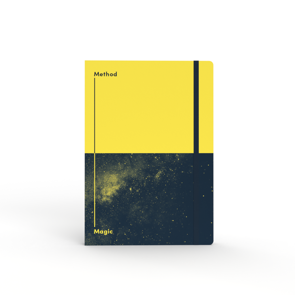 Jumble & Co. - Method & Magic Notebook, A5 - Yellow