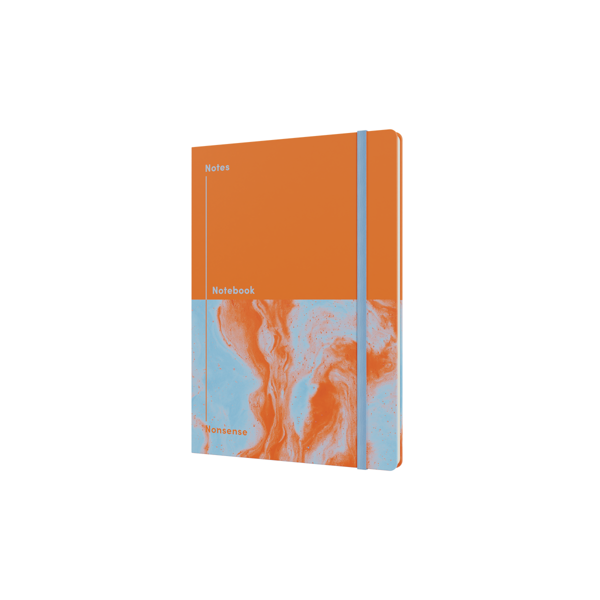 Jumble & Co. - Notes & Nonsense Notebook, A5 - Orange