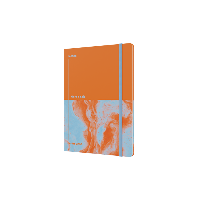 Jumble & Co. - Notes & Nonsense Notebook, A5 - Orange