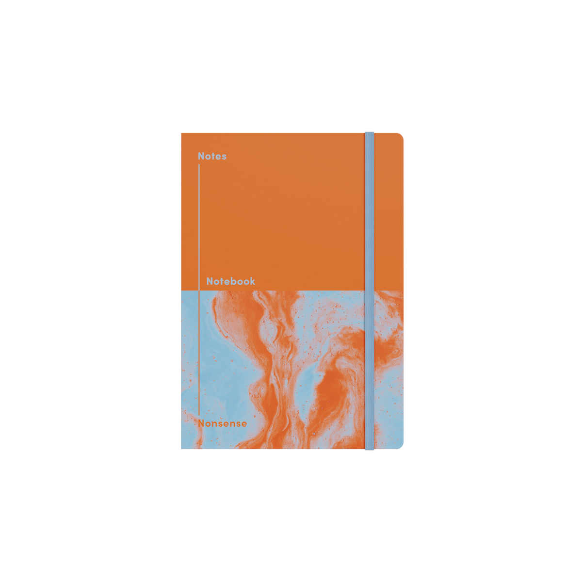 Jumble & Co. - Notes & Nonsense Notebook, A5 - Orange