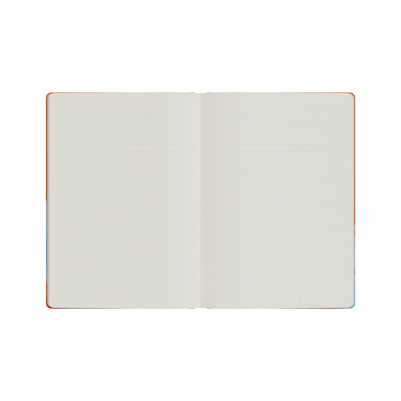 Jumble & Co. - Notes & Nonsense Notebook, A5 - Orange