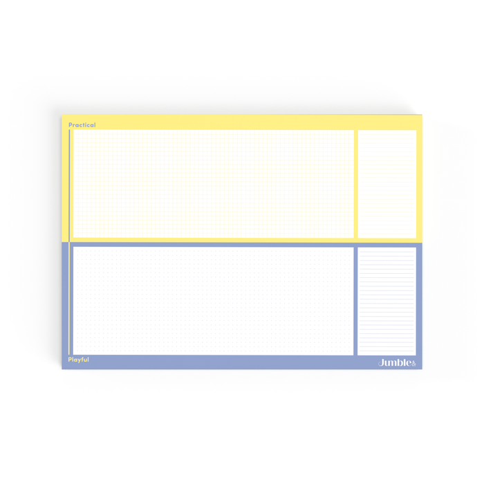 Jumble & Co. - Chaos & Control Writing Pad, A3