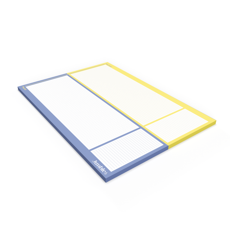 Jumble & Co. - Chaos & Control Writing Pad, A3