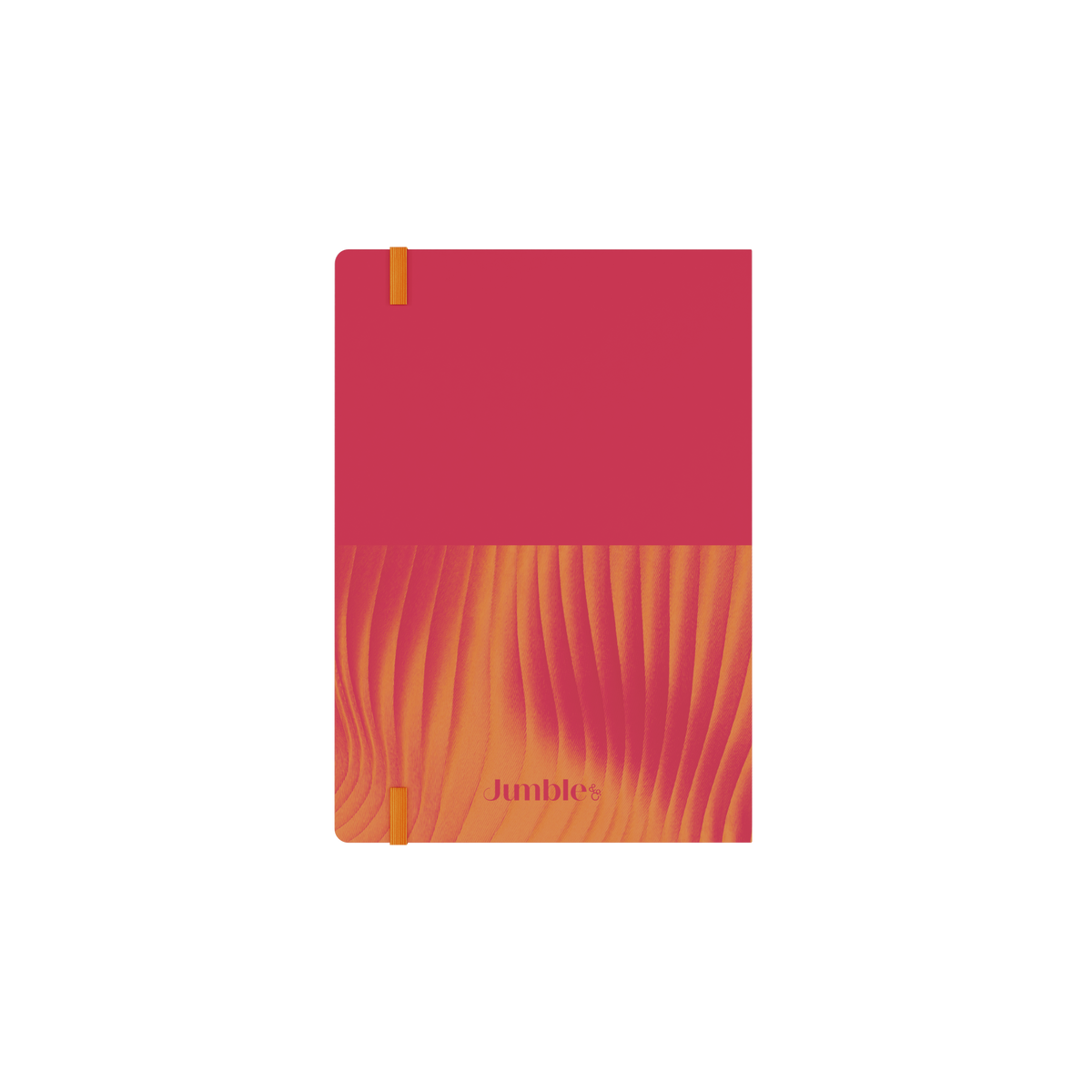 Jumble & Co. - Plan & Ponder Undated Diary, Week to View, A5 - Red