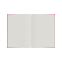Jumble & Co. - Plan & Ponder Undated Diary, Week to View, A5 - Red