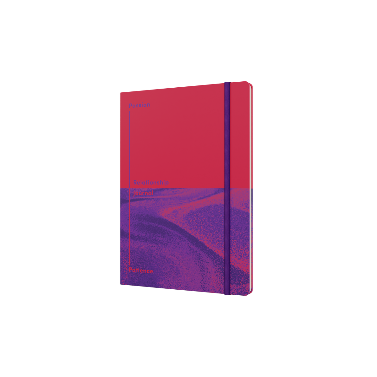 Jumble & Co. - Passion & Patience Relationship Journal, A5 - Red
