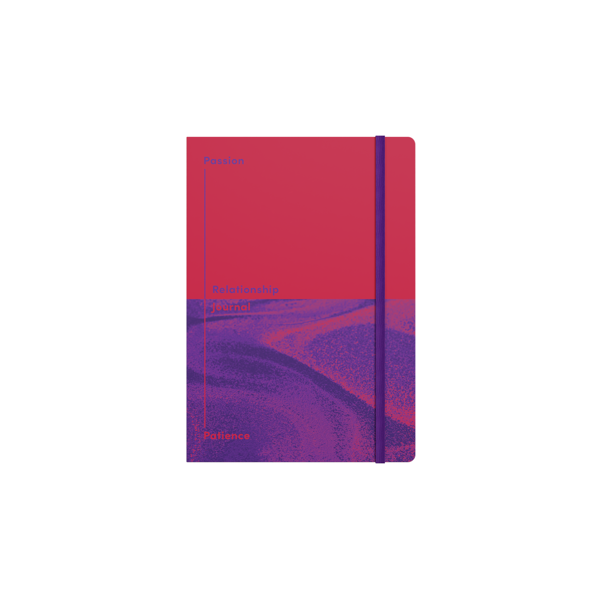 Jumble & Co. - Passion & Patience Relationship Journal, A5 - Red
