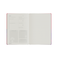 Jumble & Co. - Passion & Patience Relationship Journal, A5 - Red