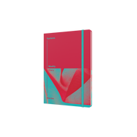 Jumble & Co. - System & Stories Undated Diary, Week to View, A5 - Red