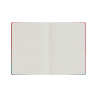 Jumble & Co. - System & Stories Undated Diary, Week to View, A5 - Red