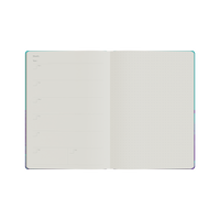 Jumble & Co. - Schedule & Scribbles Undated Diary, Week to View, A5 - Teal