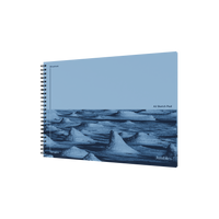 Jumble & Co. - Structure & Squiggles Sketch Pad, A3 - Blue