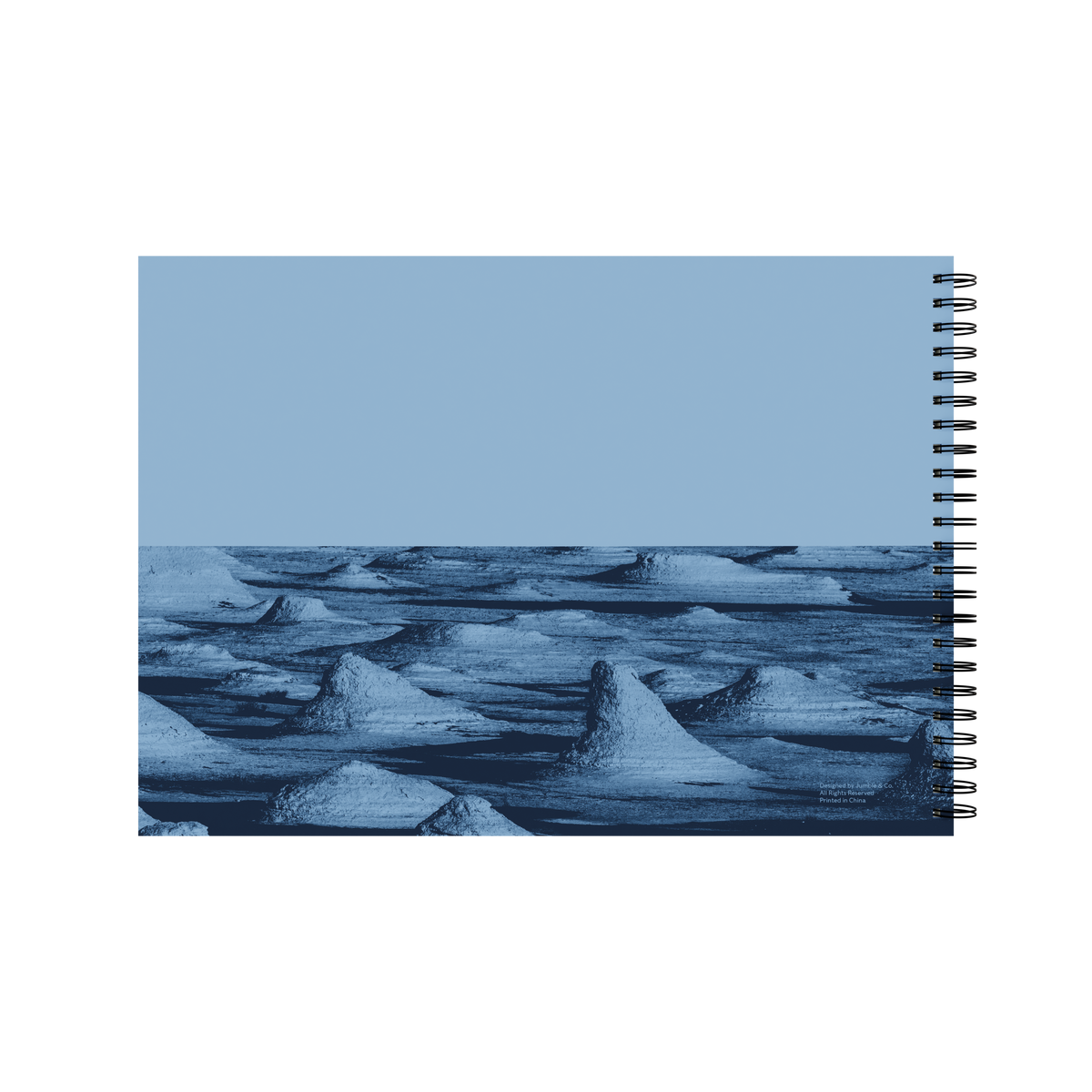 Jumble & Co. - Structure & Squiggles Sketch Pad, A3 - Blue
