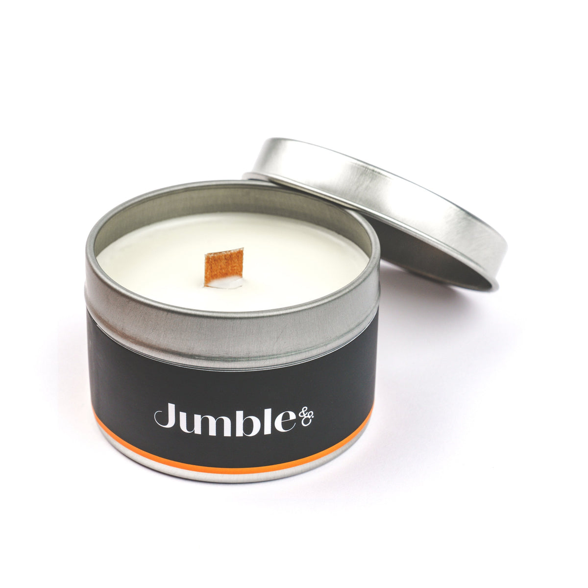 Jumble & Co. Vibe Scented Candle 80g - Burned-out Orage - Citrus & Grapefruit