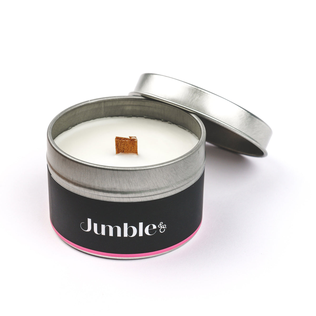 Jumble & Co. Vibe Scented Candle 80g - Rose-tinted - Rose
