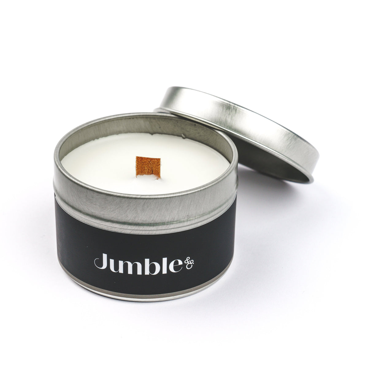Jumble & Co. Vibe Scented Candle 80g - Grey Days - Lemongrass