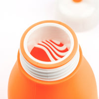 Jumble & Co. Whippy Collapsible Silicone Bottle 520ml - Burned Out Orange