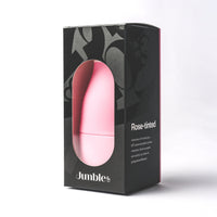 Jumble & Co. Whippy Collapsible Silicone Bottle 520ml - Rose-Tined Pink
