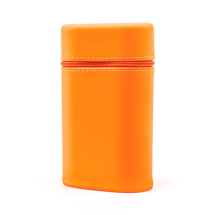 Jumble & Co. Whippy Expandable Silicone Pencil Case - Burned Out Orange