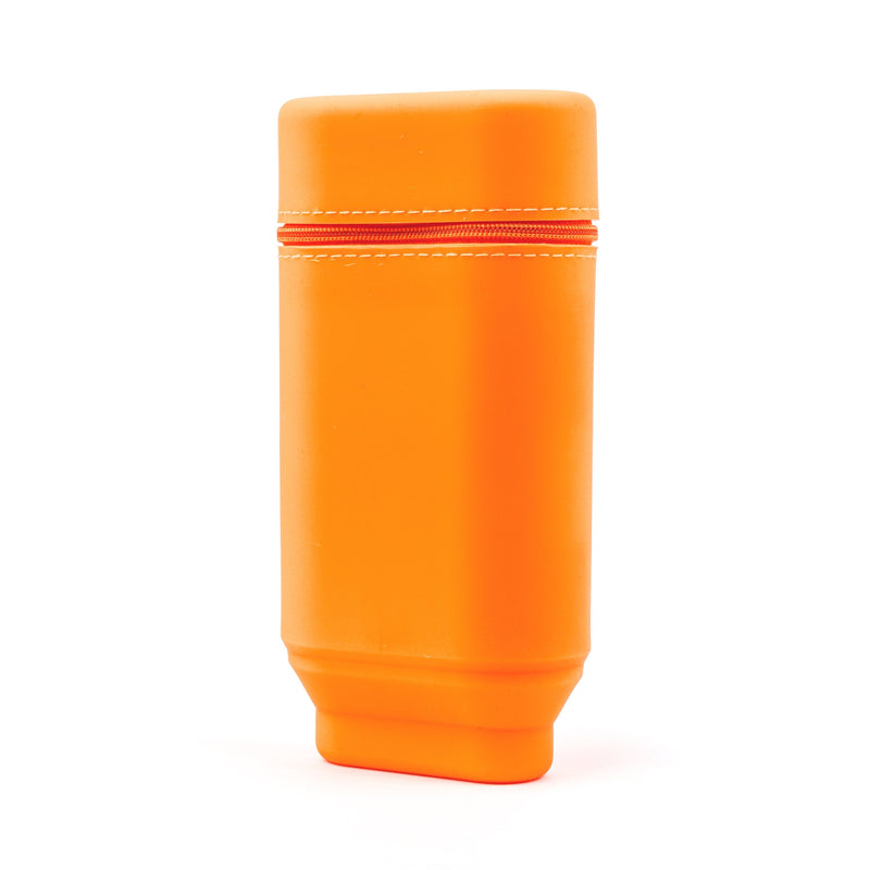 Jumble & Co. Whippy Expandable Silicone Pencil Case - Burned Out Orange