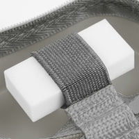 Jumble & Co. Whippy Expandable Silicone Pencil Case - Grey Days Grey