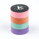 Jumble & Co. Yippee Stationery Washi Tape - Multi colour set of 4