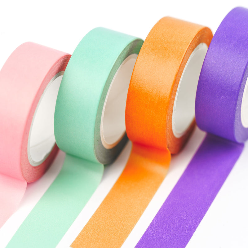 Jumble & Co. Yippee Stationery Washi Tape - Multi colour set of 4