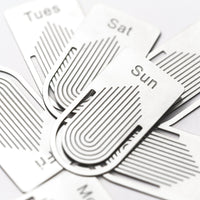 Jumble & Co. Yeet Silver Bookmark (Set of 7)