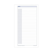 Debden DayPlanner - Personal Size - Refills Notes