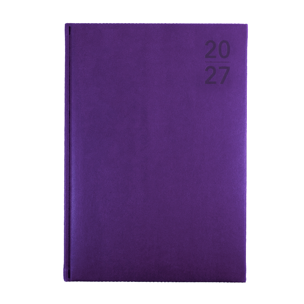 2027 Calendar Year Diary/Planner - 12 Month A4 Week to View - Hard Cover - Collins Silhouette Range