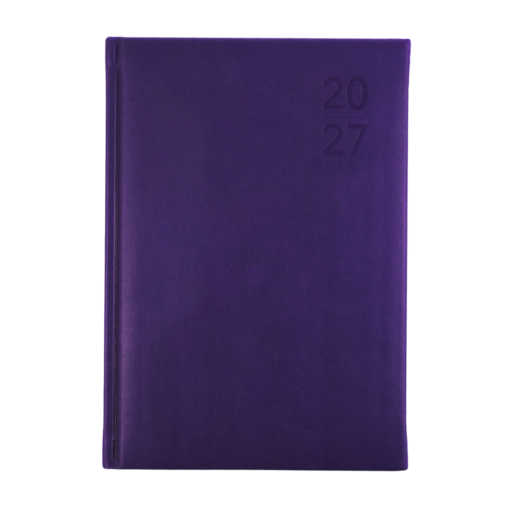 2027 Calendar Year Diary/Planner - 12 Month A5 Week to View - Hard Cover - Collins Silhouette Range