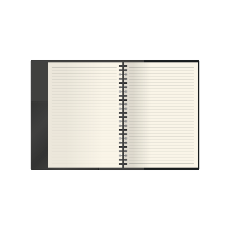 Collins Vanessa - A5 Ruled Notebook - Navy