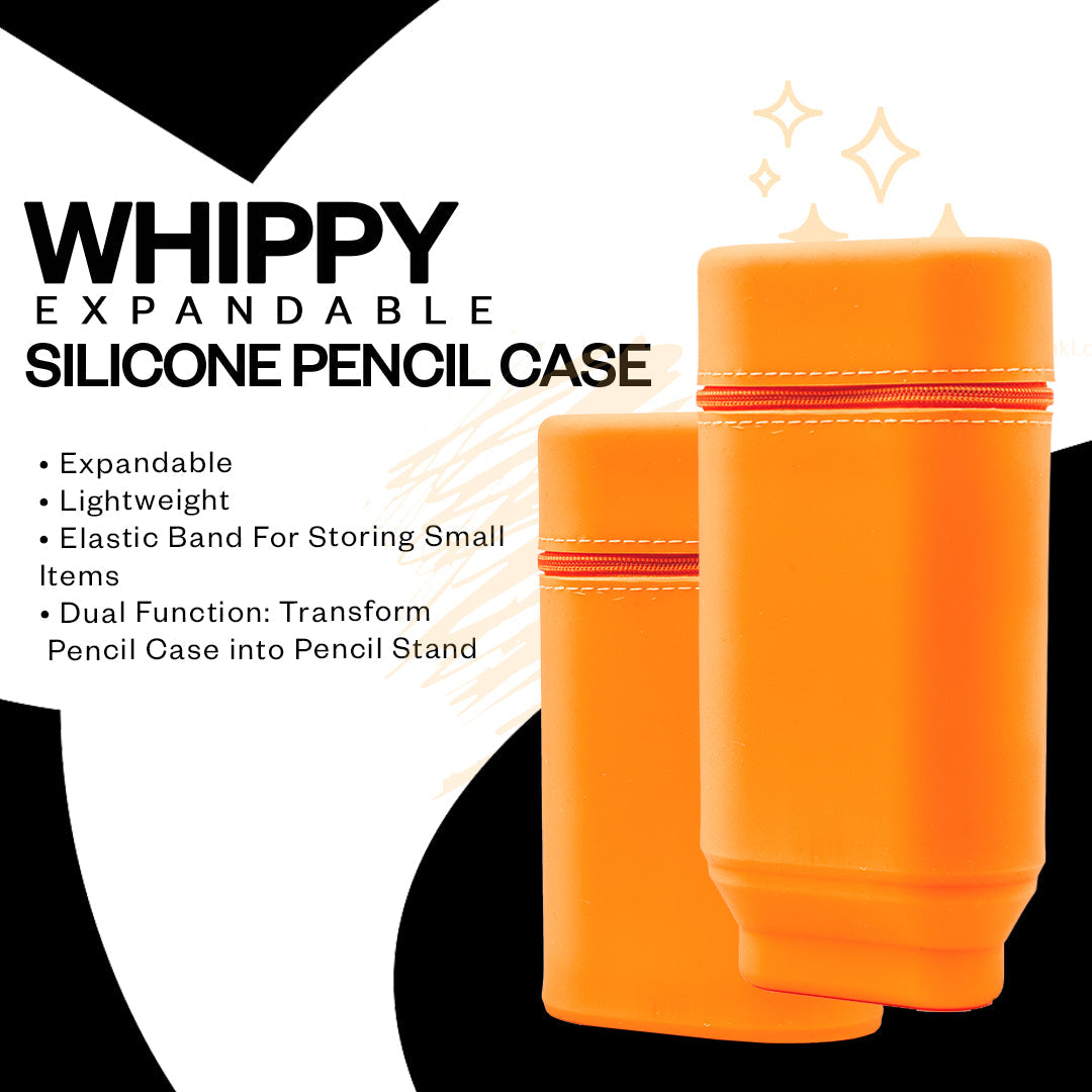 Jumble & Co. Whippy Expandable Silicone Pencil Case - Royal Mess Purple
