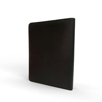 Jumble & Co. Intentus Organiser A4 PU Leather-Like Folder with Ruled Refill Pad - Clean Slate Black