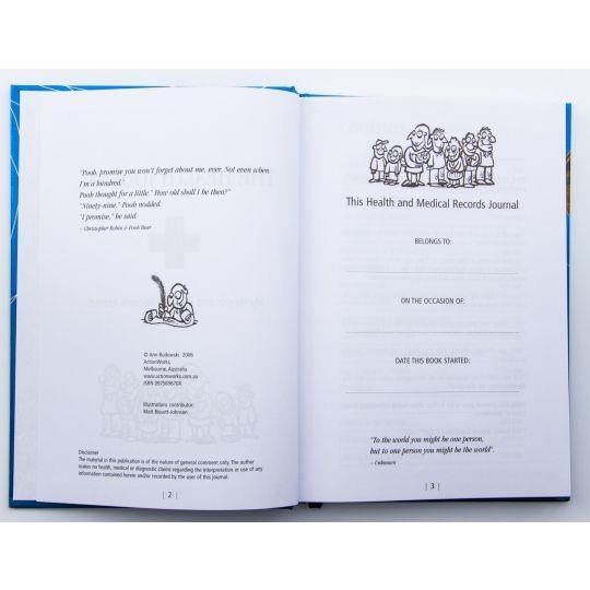 A5 Health Record Journal - Collins Debden