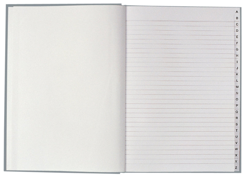 Collins Soft Cover A-Z Notebook - 120 Page, Size Quarto