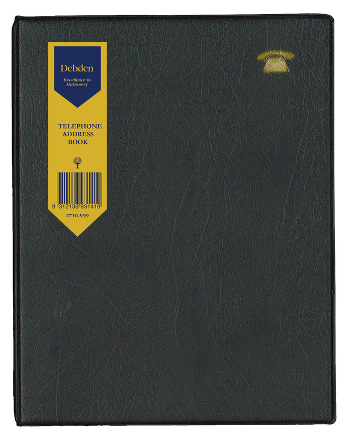 Ring Bound 214x140mm Telephone/Address - Collins Debden