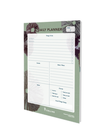 Collins Flourish Desk pad - Daily, A5