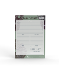 Collins Flourish Desk pad - Daily, A5