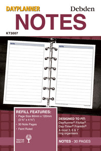 DayPlanner - Pocket Size Notes - Collins Debden