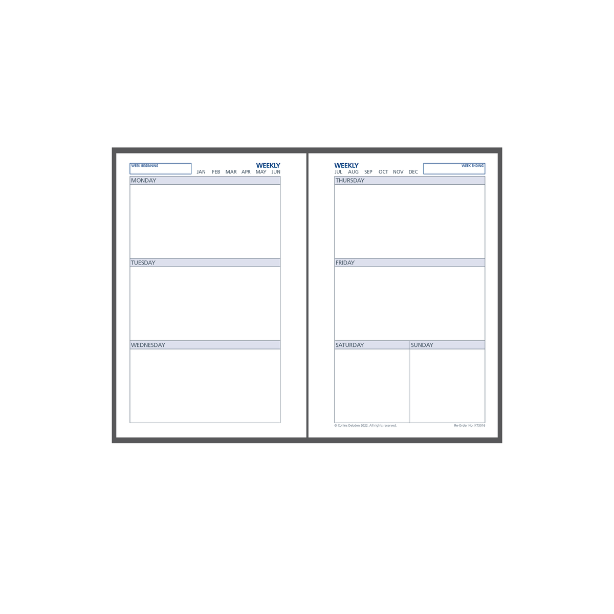 Collins Pocket Writing Pad Default Title