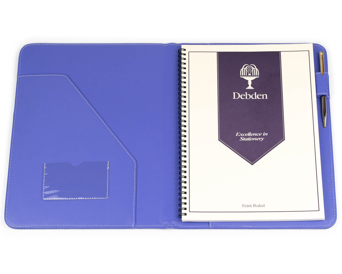 Debden Fashion PU Compendium with wiro notebook, Size A4