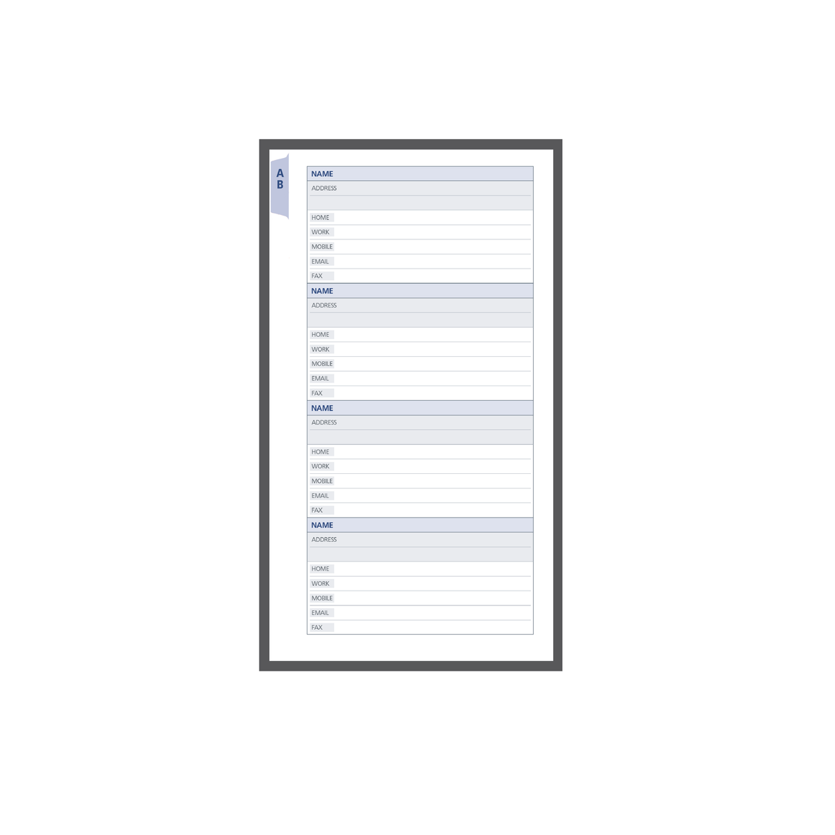 DayPlanner - Personal Size A - Z Tabs Default Title