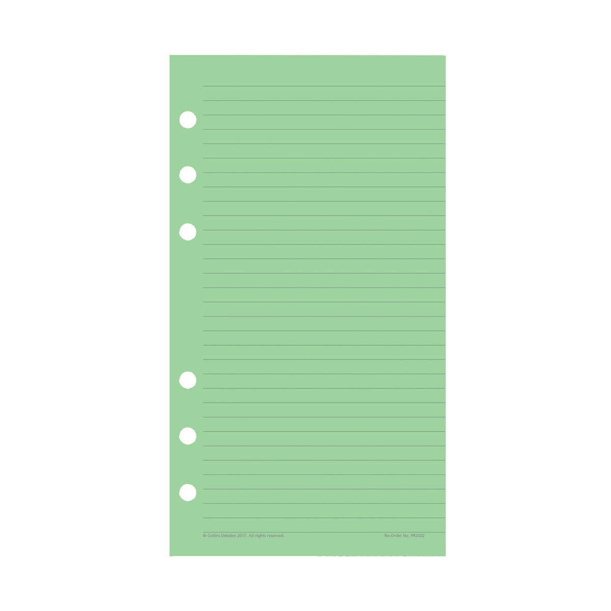 DayPlanner - Assorted coloured notes Personal Size - Collins Debden
