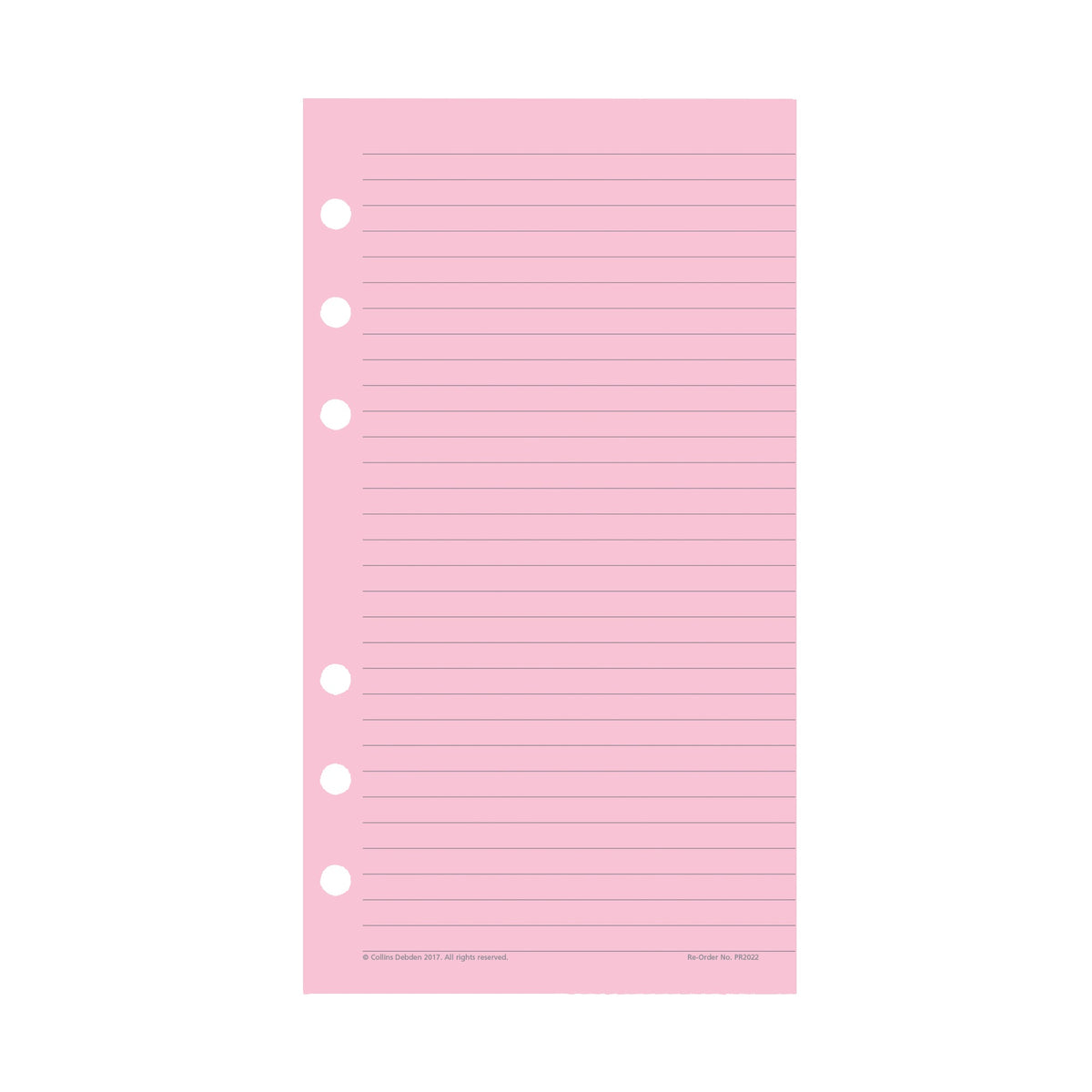 DayPlanner - Assorted coloured notes Personal Size - Collins Debden