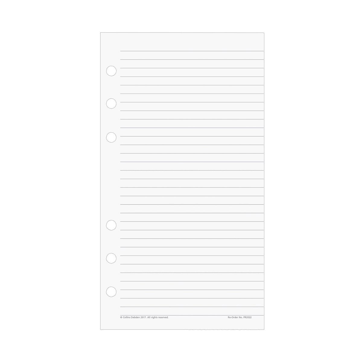 DayPlanner - Assorted coloured notes Personal Size - Collins Debden